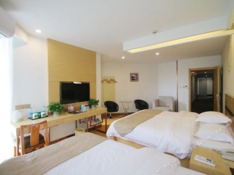 Greentree Inn Shanghai Minhang District Beiqiao Subway Station Express Hotel Eksteriør billede