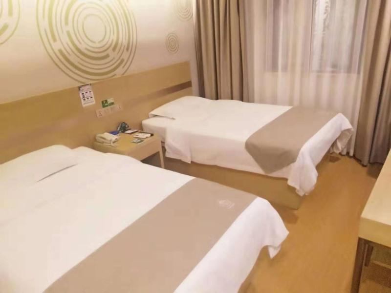 Greentree Inn Shanghai Minhang District Beiqiao Subway Station Express Hotel Eksteriør billede