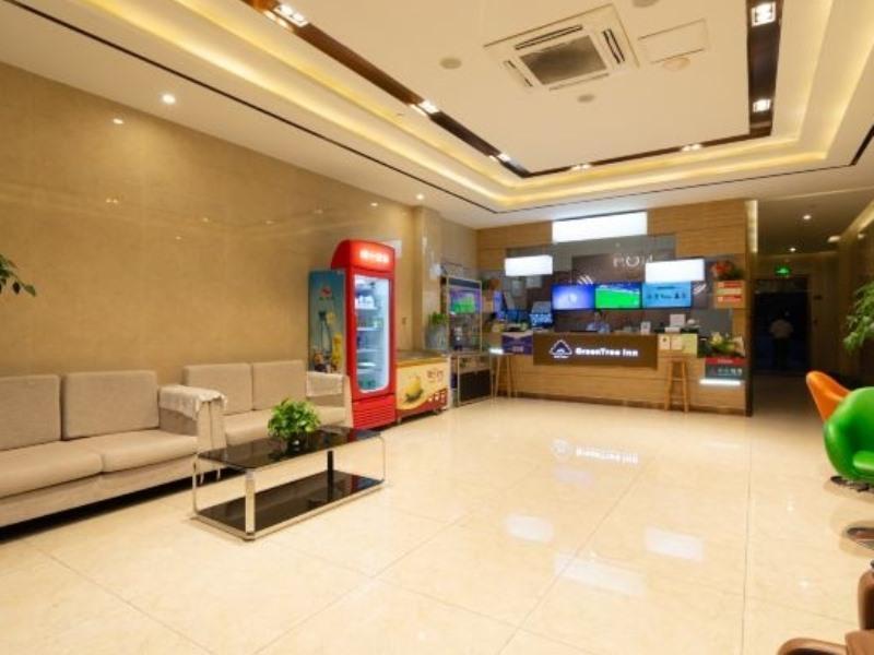 Greentree Inn Shanghai Minhang District Beiqiao Subway Station Express Hotel Eksteriør billede