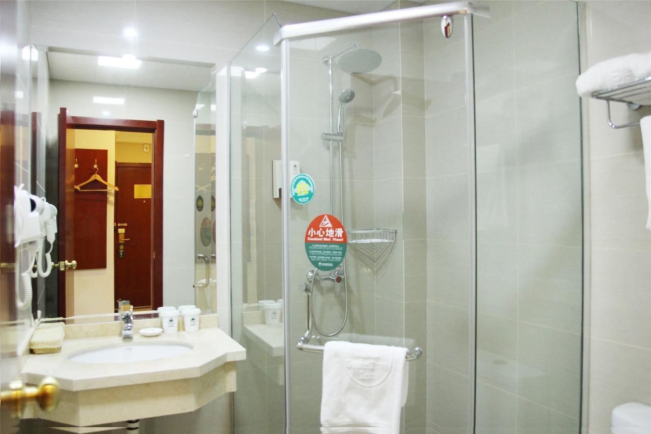 Greentree Inn Shanghai Minhang District Beiqiao Subway Station Express Hotel Eksteriør billede