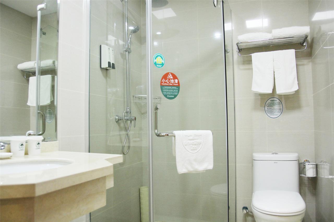 Greentree Inn Shanghai Minhang District Beiqiao Subway Station Express Hotel Eksteriør billede
