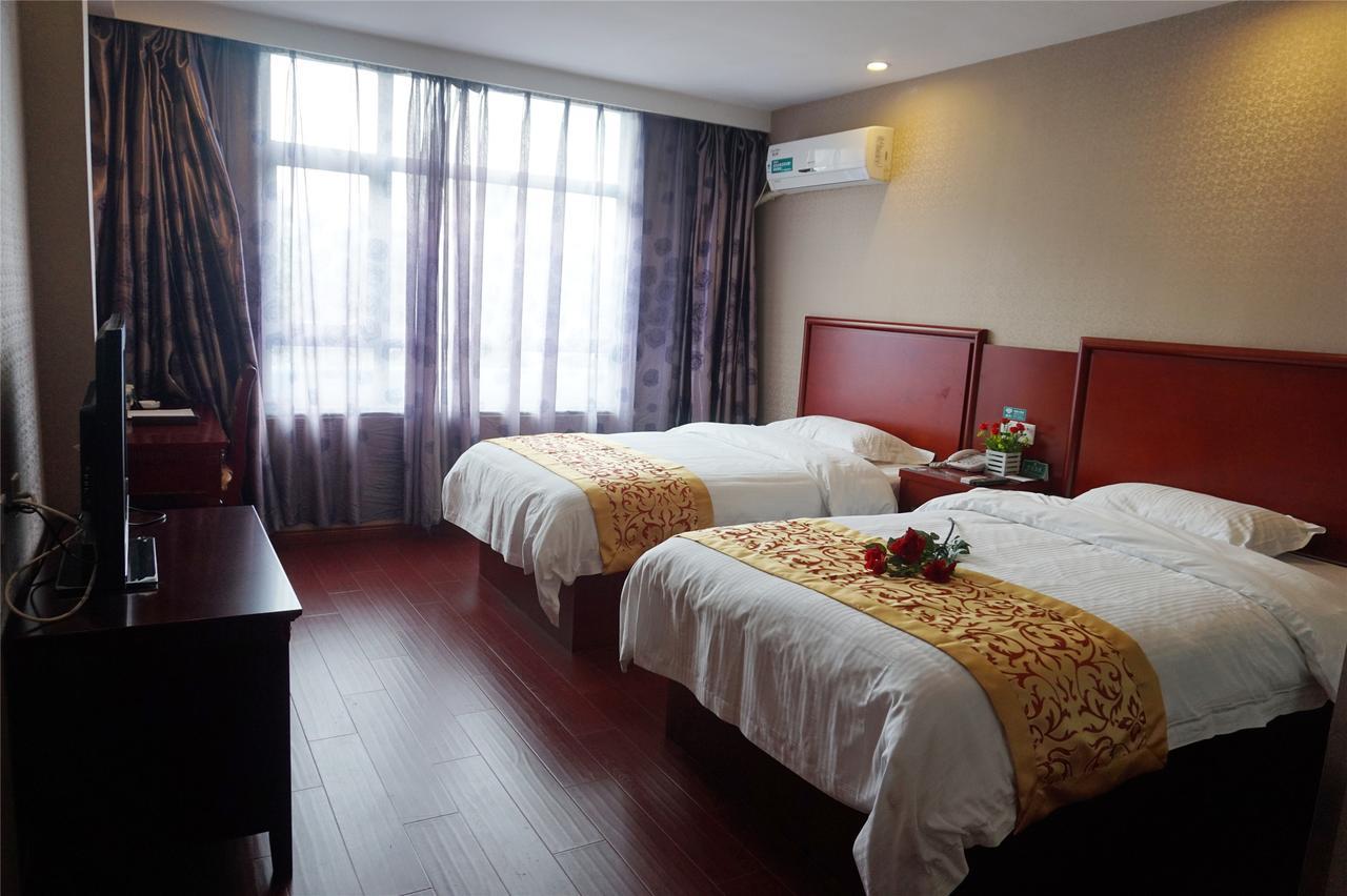 Greentree Inn Shanghai Minhang District Beiqiao Subway Station Express Hotel Eksteriør billede