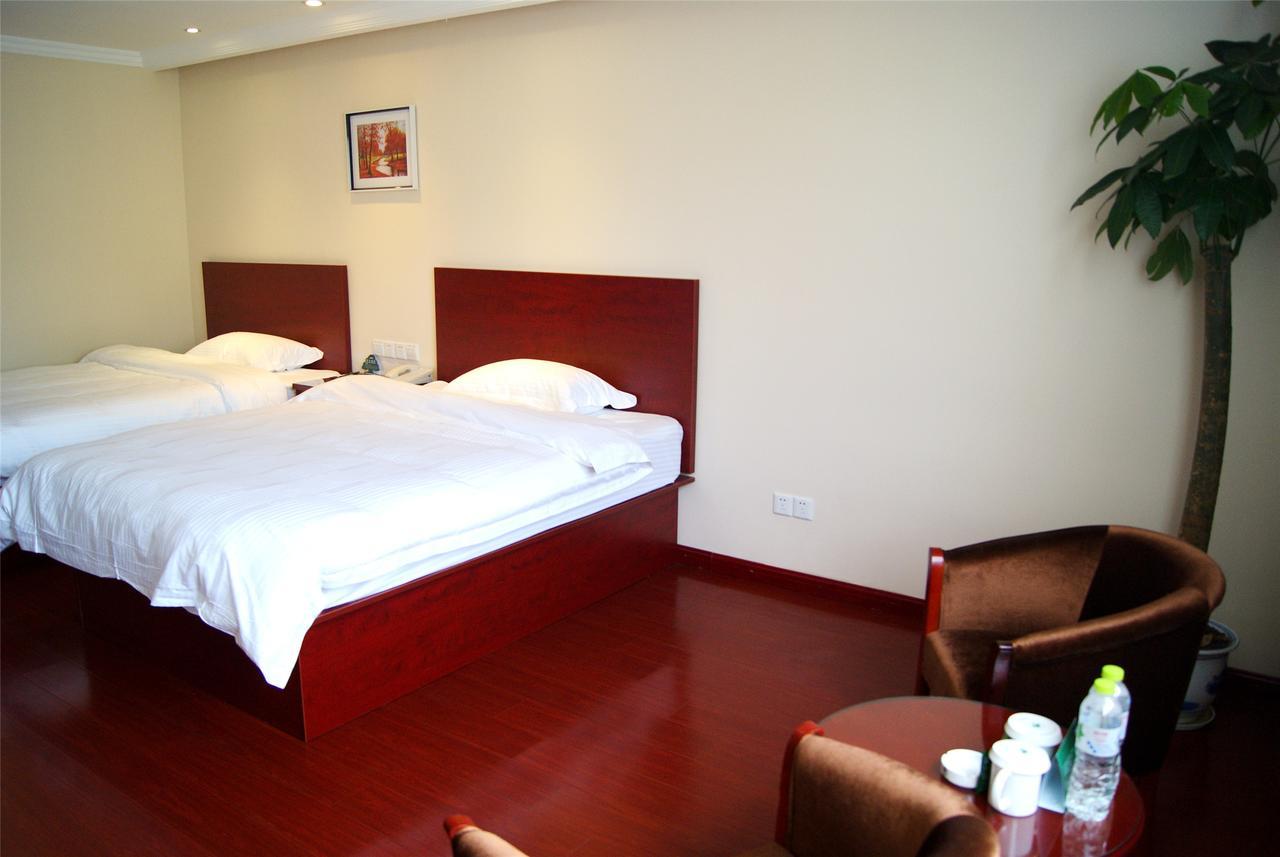 Greentree Inn Shanghai Minhang District Beiqiao Subway Station Express Hotel Eksteriør billede