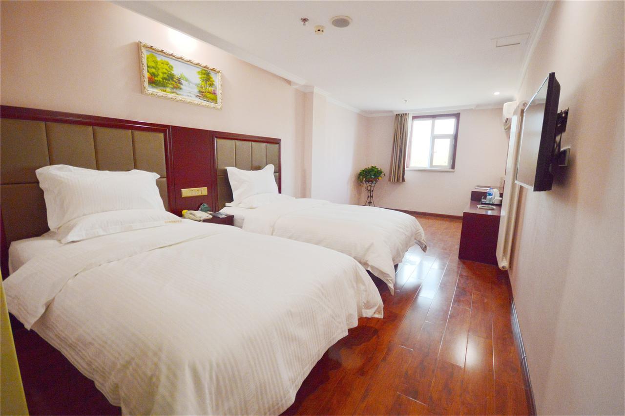 Greentree Inn Shanghai Minhang District Beiqiao Subway Station Express Hotel Eksteriør billede