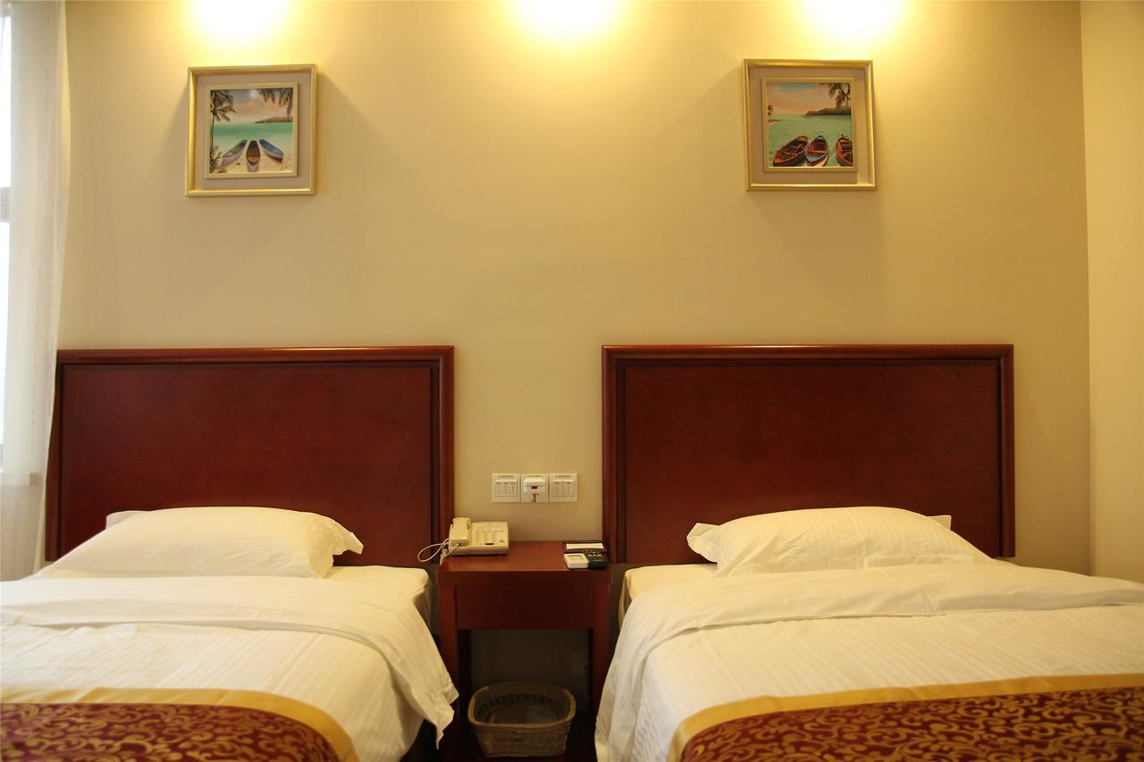 Greentree Inn Shanghai Minhang District Beiqiao Subway Station Express Hotel Eksteriør billede