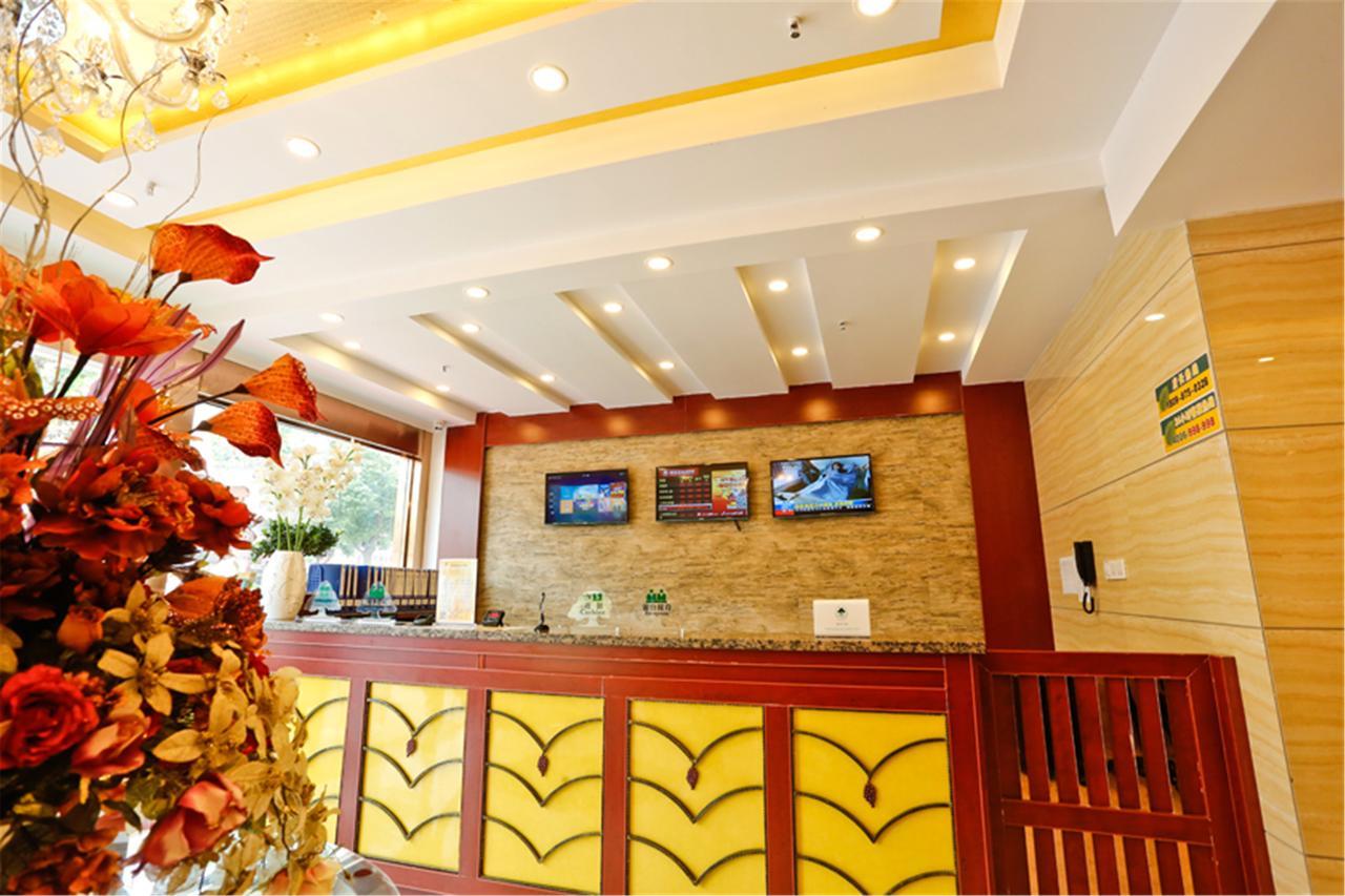 Greentree Inn Shanghai Minhang District Beiqiao Subway Station Express Hotel Eksteriør billede