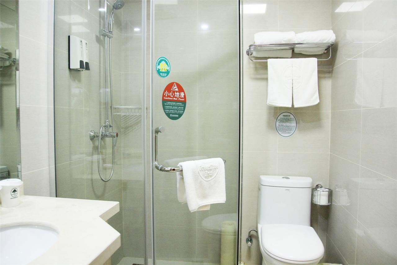 Greentree Inn Shanghai Minhang District Beiqiao Subway Station Express Hotel Eksteriør billede
