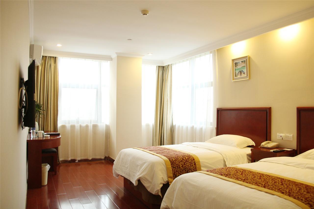 Greentree Inn Shanghai Minhang District Beiqiao Subway Station Express Hotel Eksteriør billede
