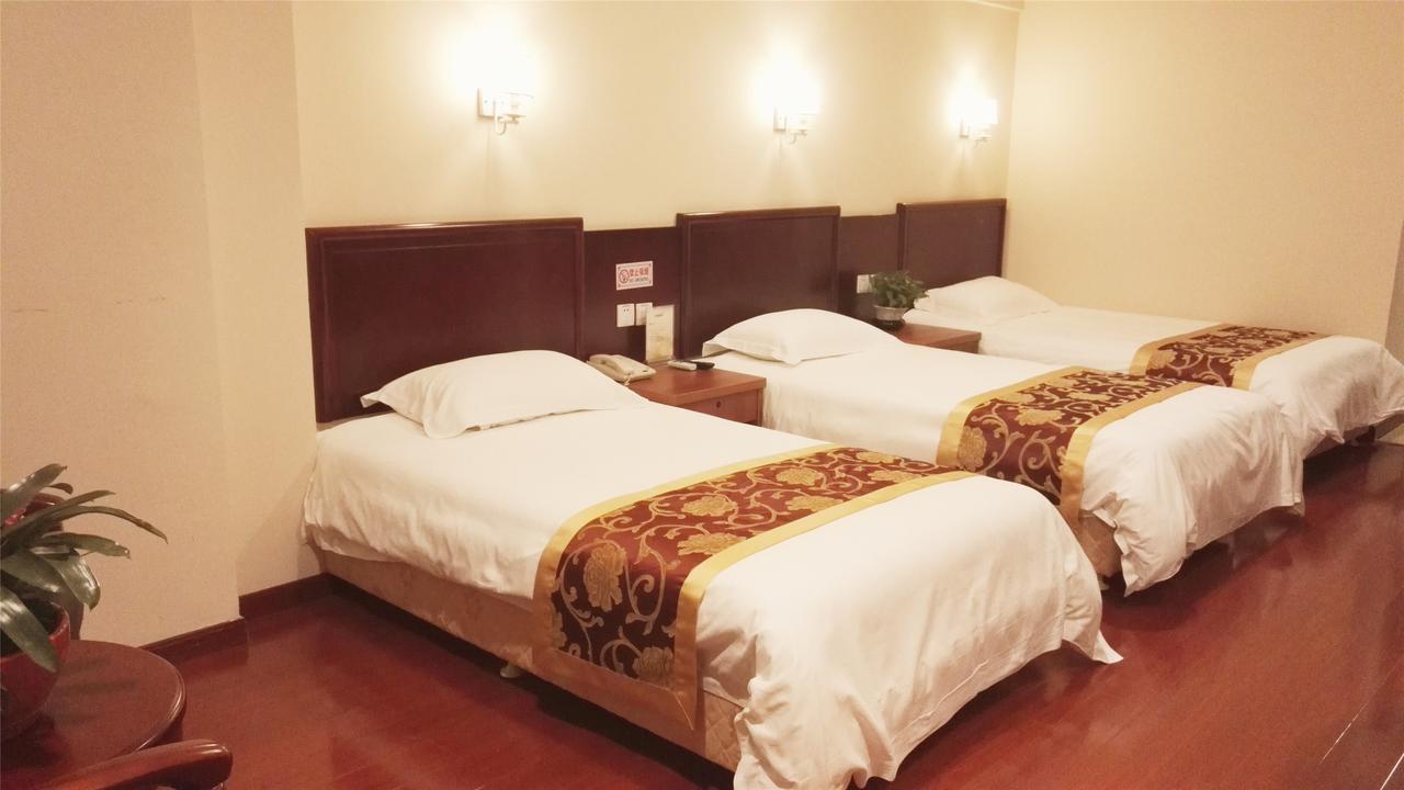 Greentree Inn Shanghai Minhang District Beiqiao Subway Station Express Hotel Eksteriør billede